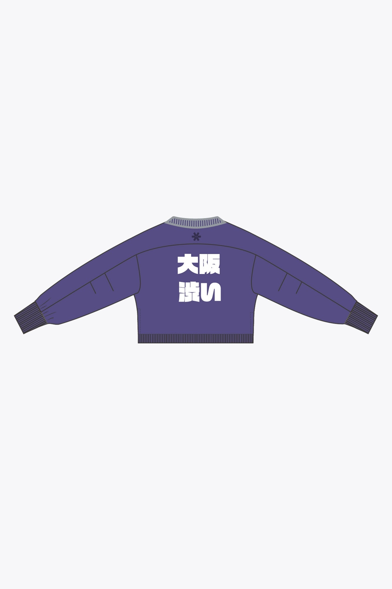 Osaka Women Cropped Sweater | Future Dusk