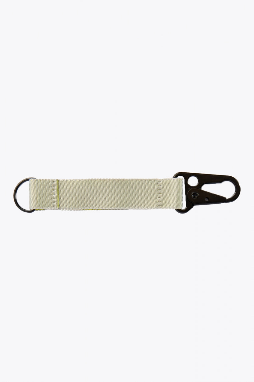 Osaka Keychain | Light Grey-Lime