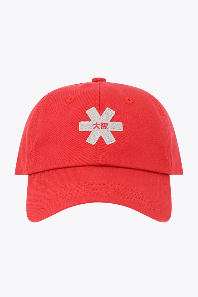 Osaka Baseball Cap Twill | Cayenne Red