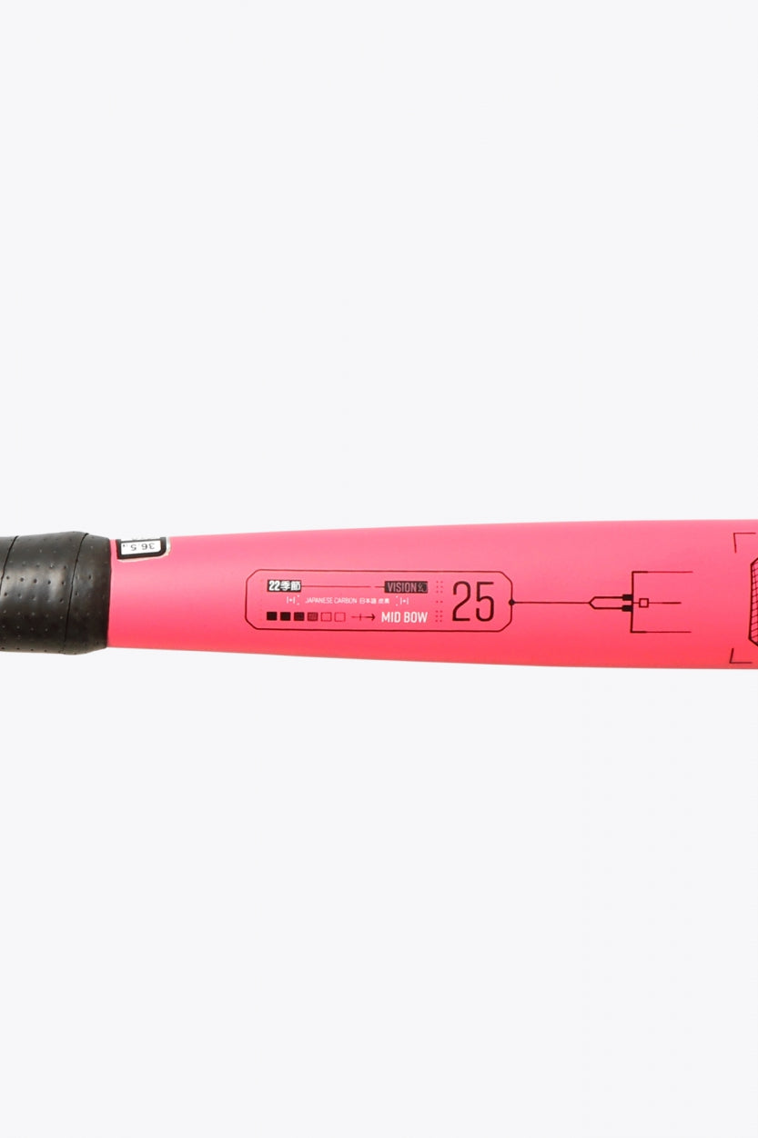 Osaka Field Hockey Stick Vision 25 - Mid Bow | Orchid Pink