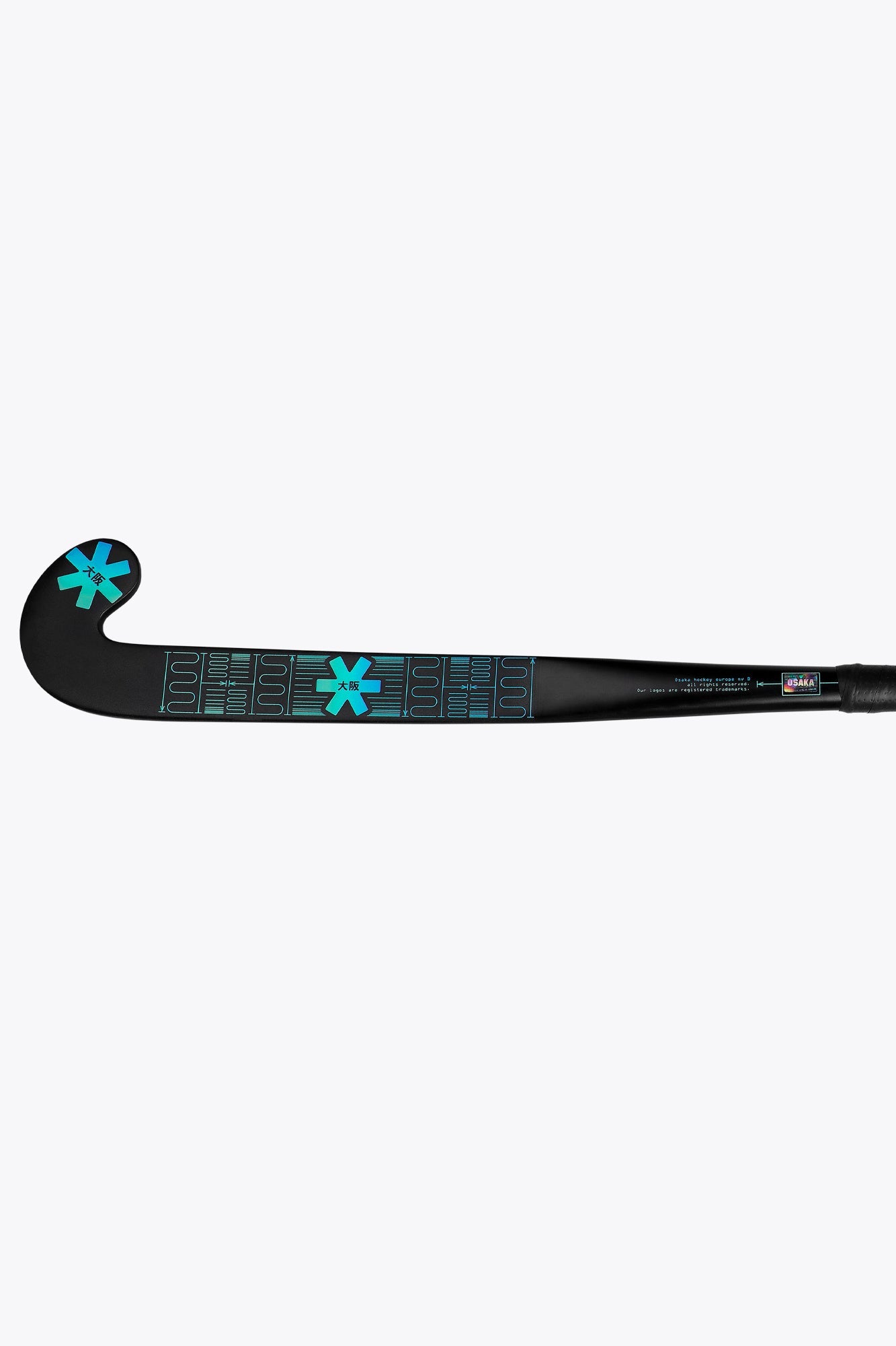 Osaka Field Hockey Stick Mid Bow 10 | Electric Blue-Aquatic Awe