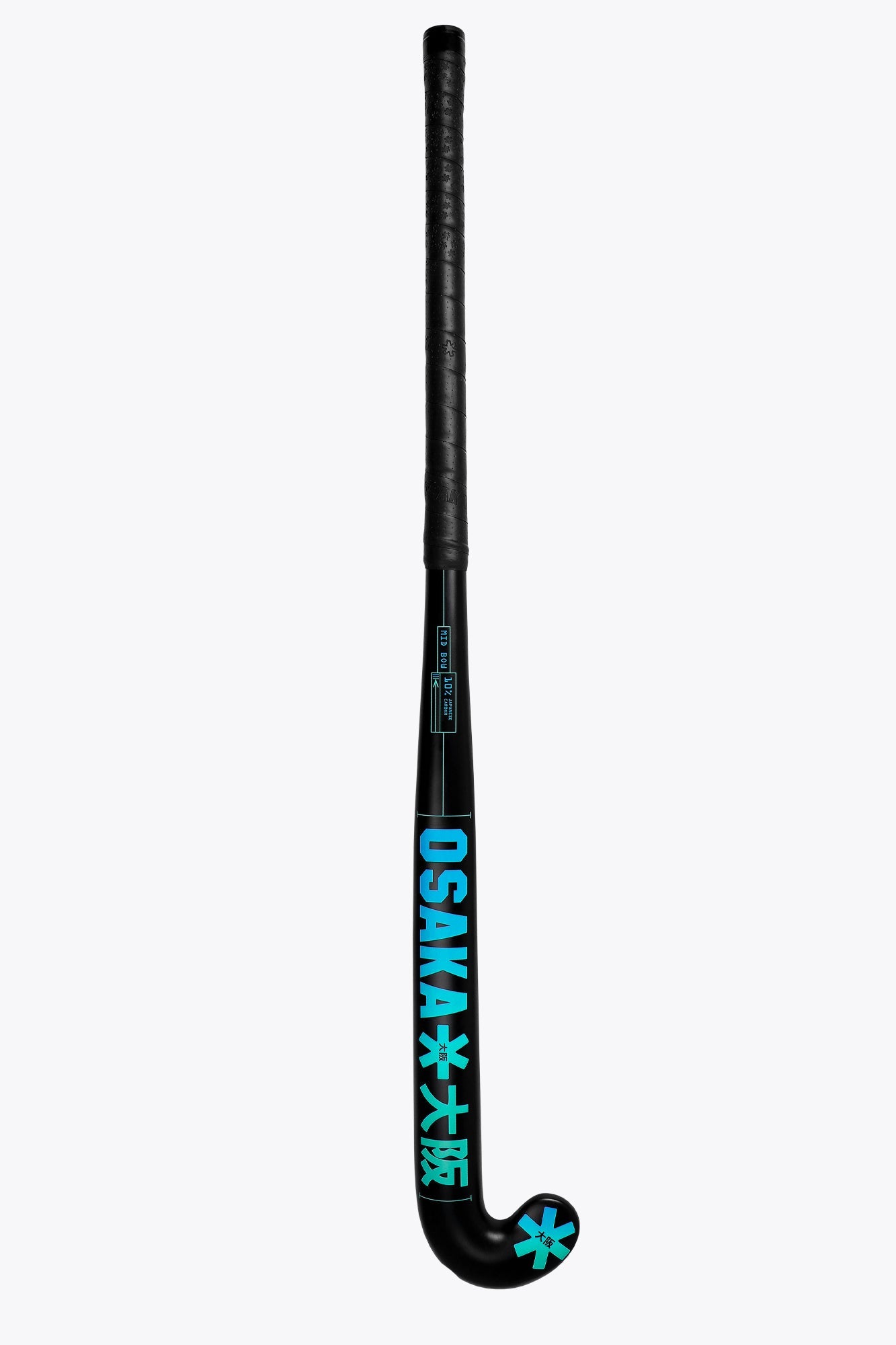 Osaka Field Hockey Stick Mid Bow 10 | Electric Blue-Aquatic Awe