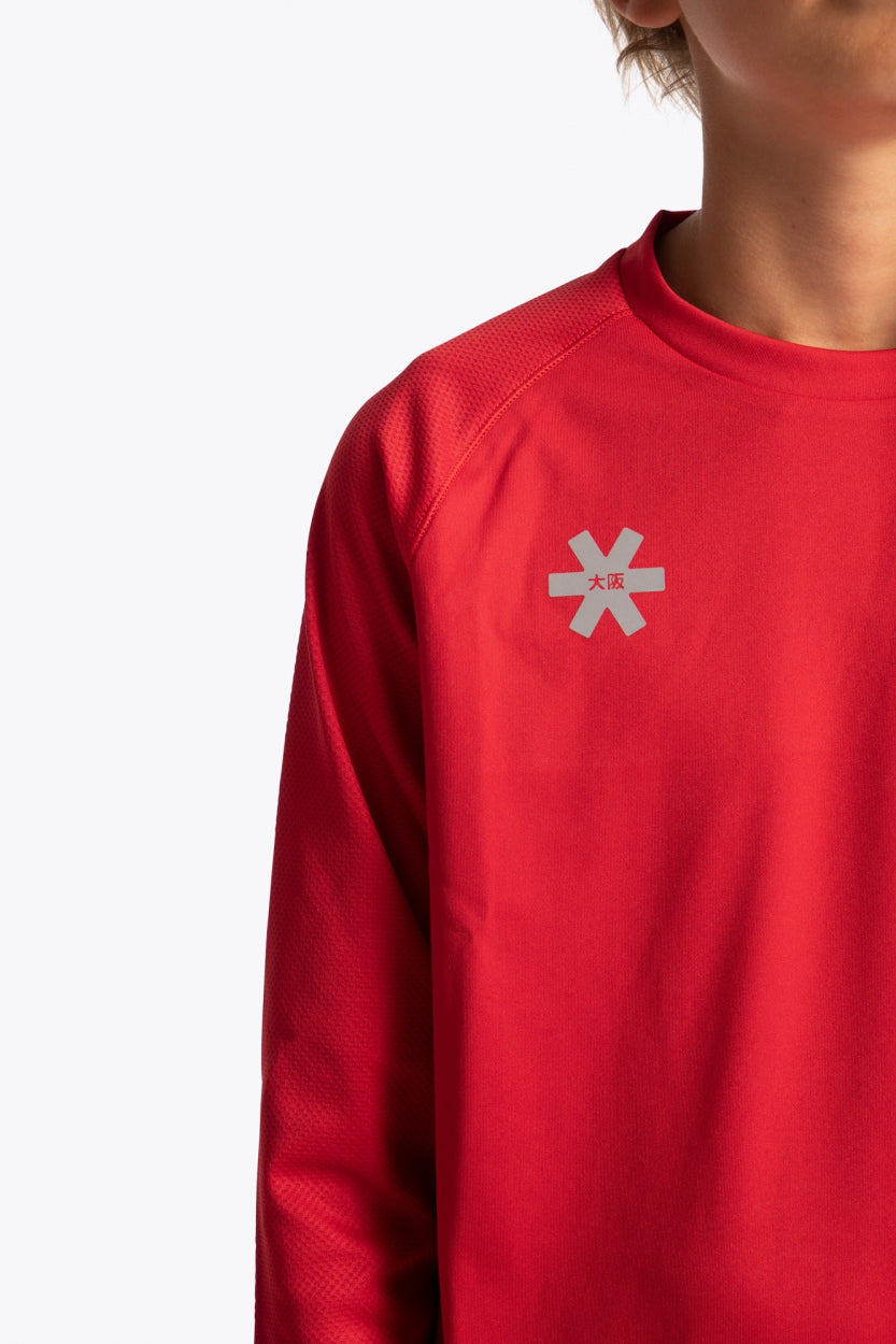 Osaka Kids Training Tee Long Sleeve | Red