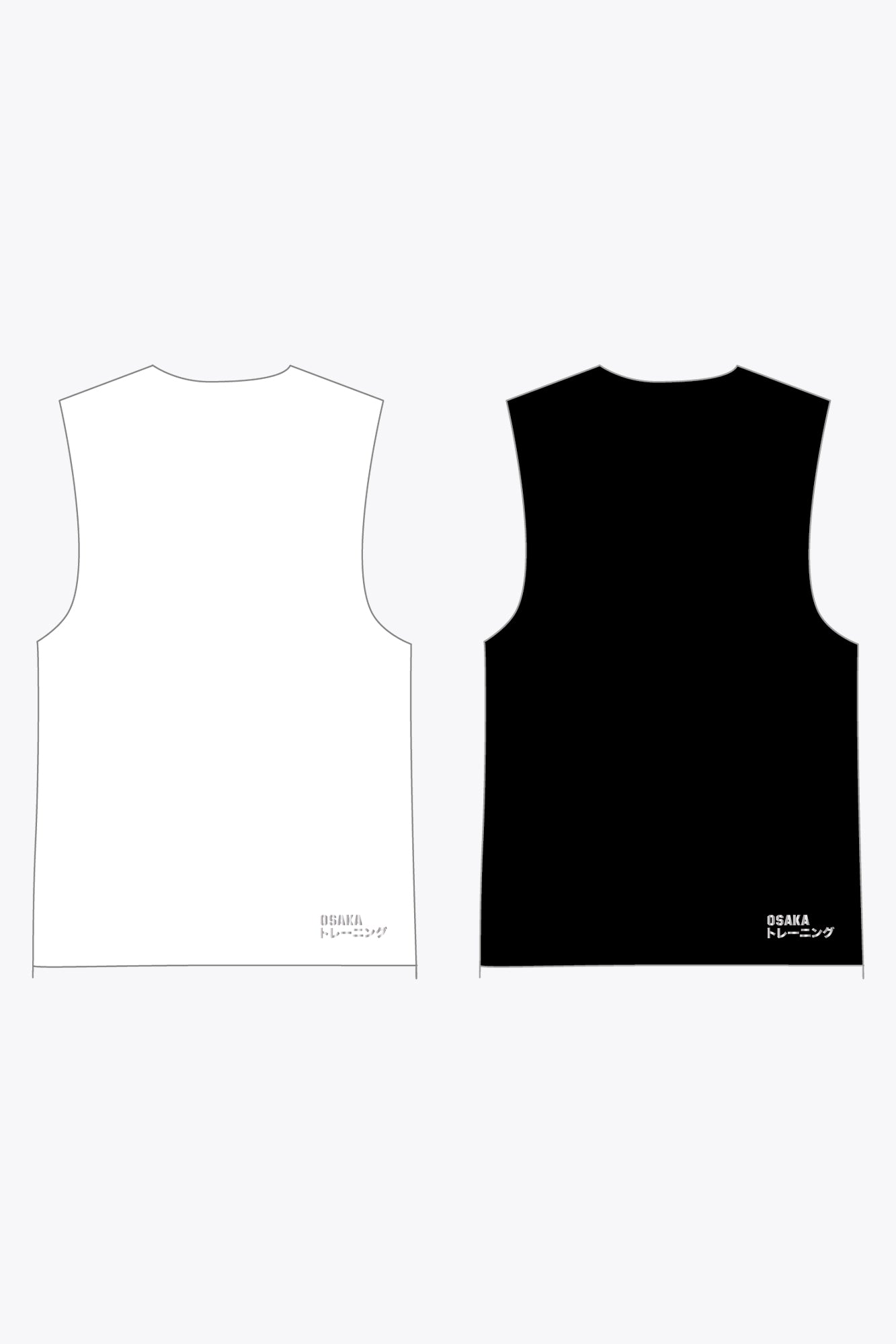 Osaka Reversible Bib | White-Black