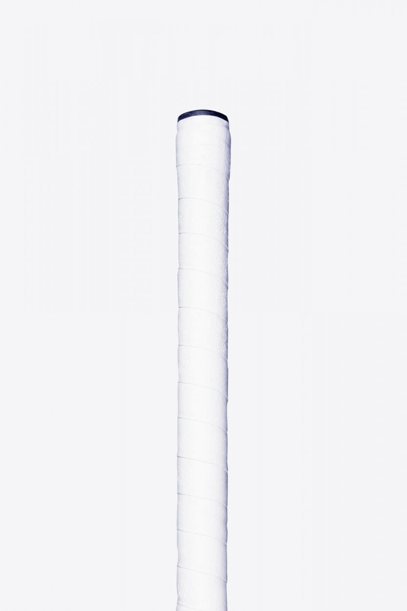 Osaka soft touch grip buffed white. On stick