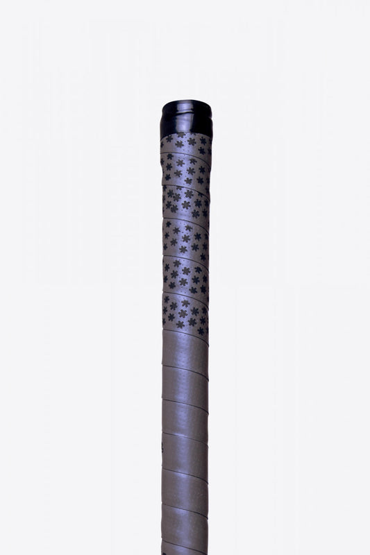 Osaka soft touch grip perforated grey on stick