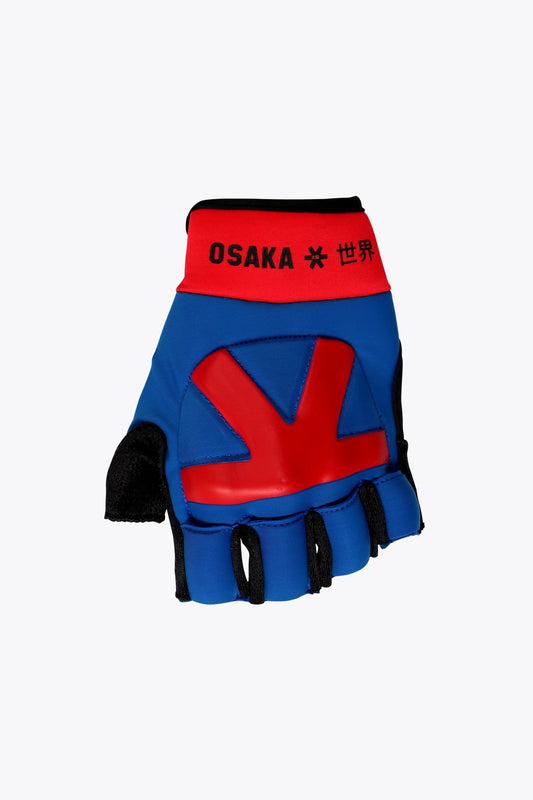 Osaka Hockey Glove Armadillo 4.0 | Princess Blue-Cayenne Red