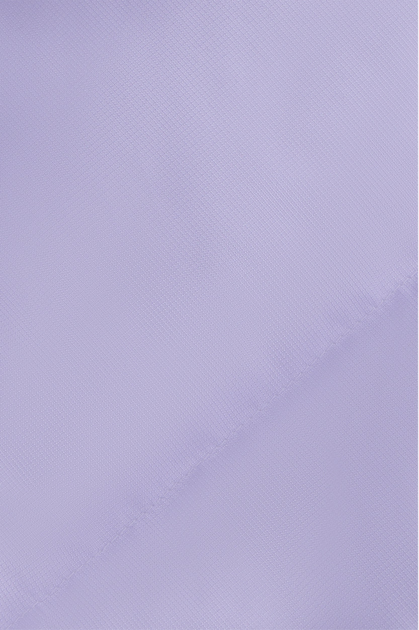 Osaka women padded gilet in purple with grey logo. Front flatlay detail fabric view