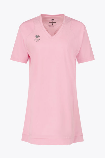 Osaka Women V-Neck Tech Dress | Fondant Pink