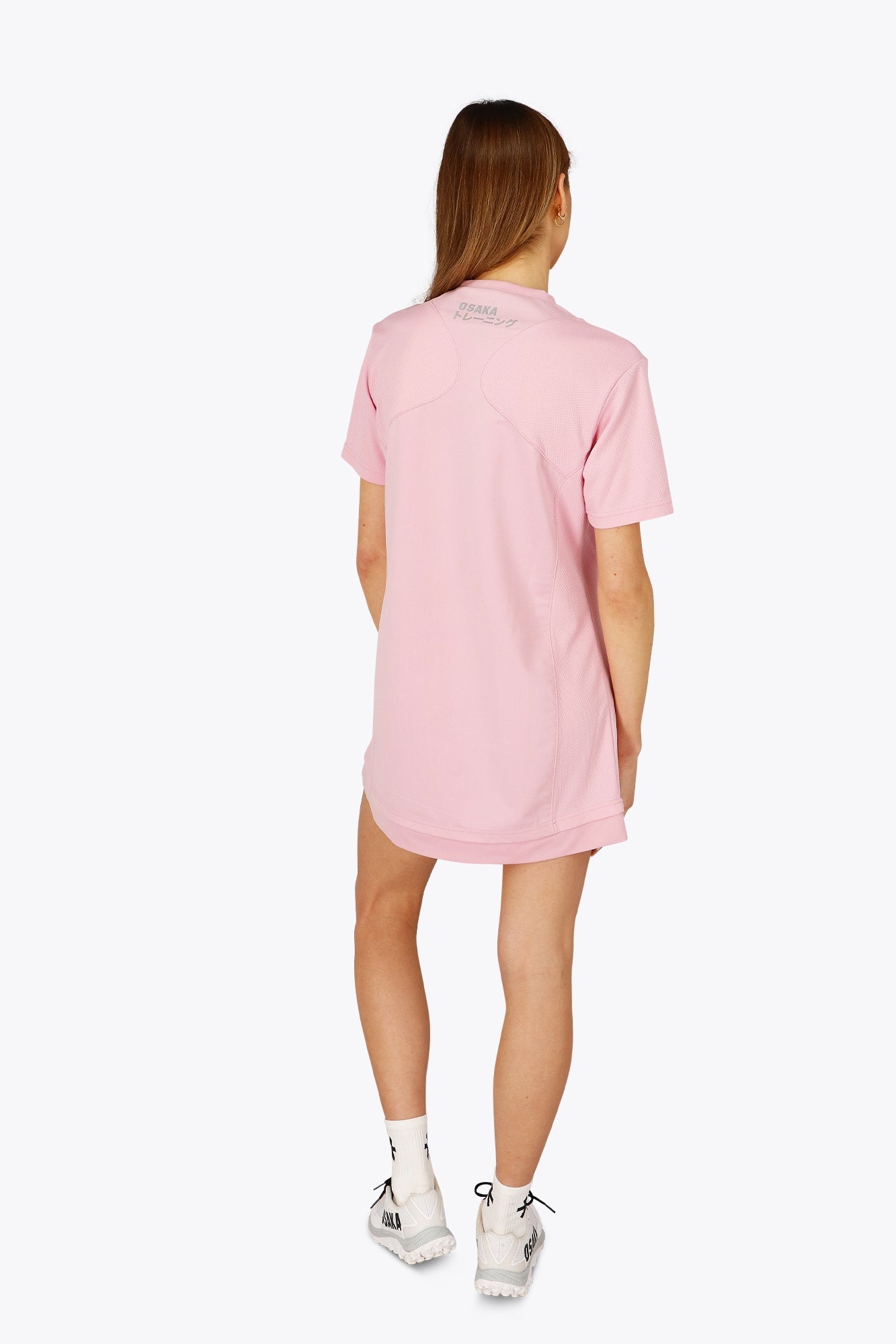 Osaka Women V-Neck Tech Dress | Fondant Pink