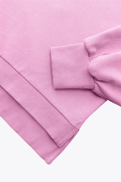 Osaka Women Cropped Sweater | Begonia Pink