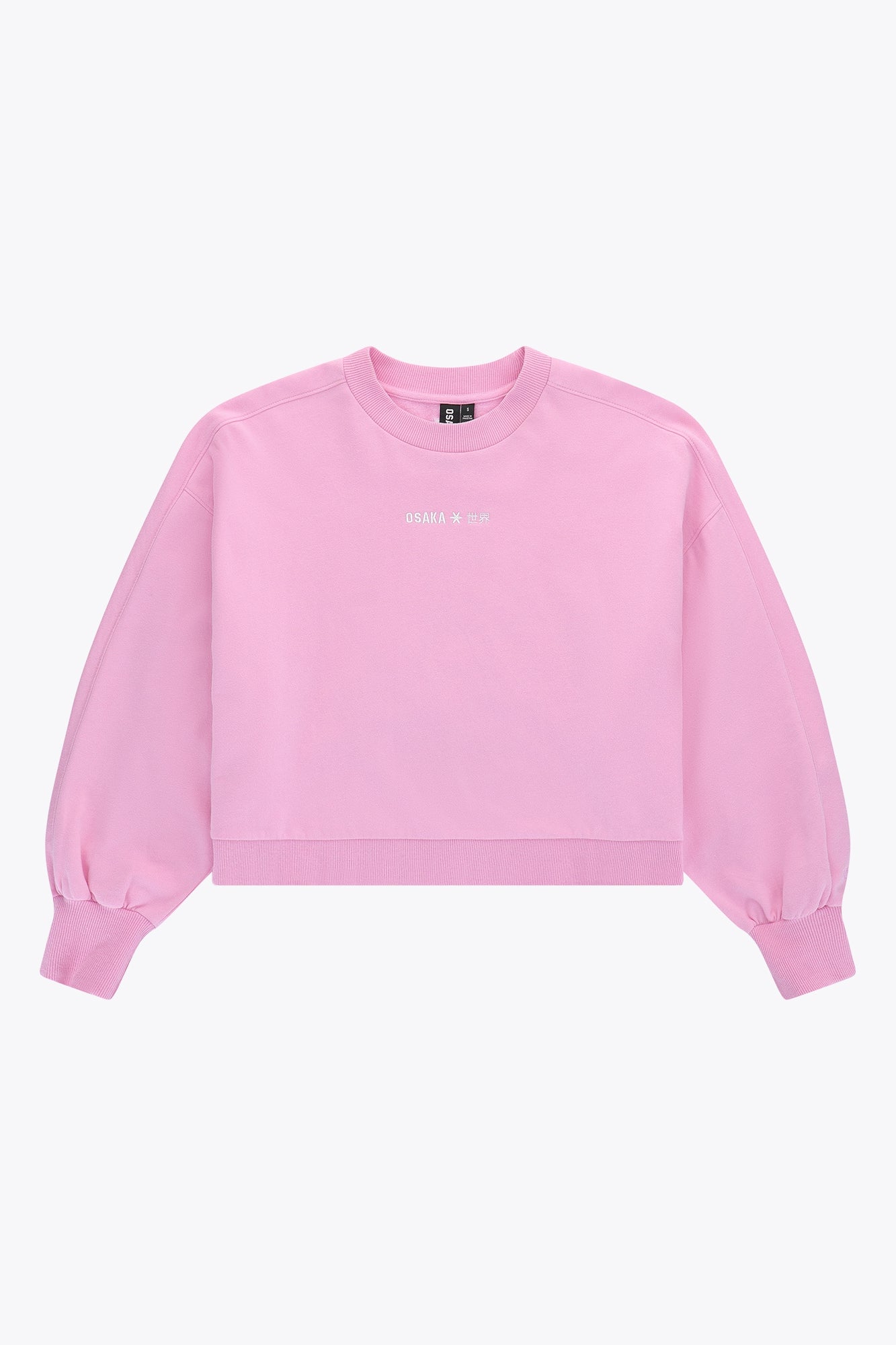 Osaka Women Cropped Sweater | Begonia Pink