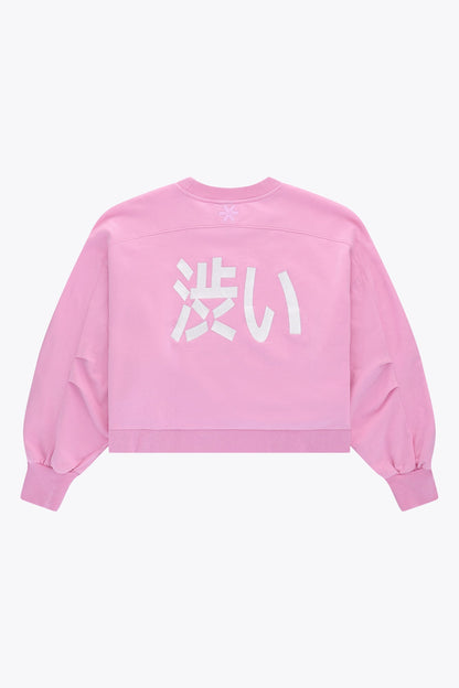 Osaka Women Cropped Sweater | Begonia Pink