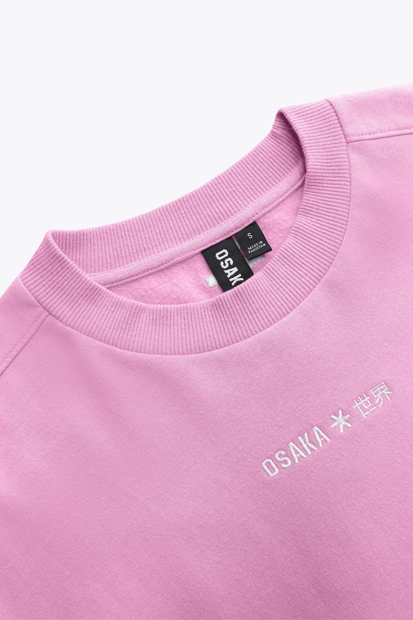 Osaka Women Cropped Sweater | Begonia Pink