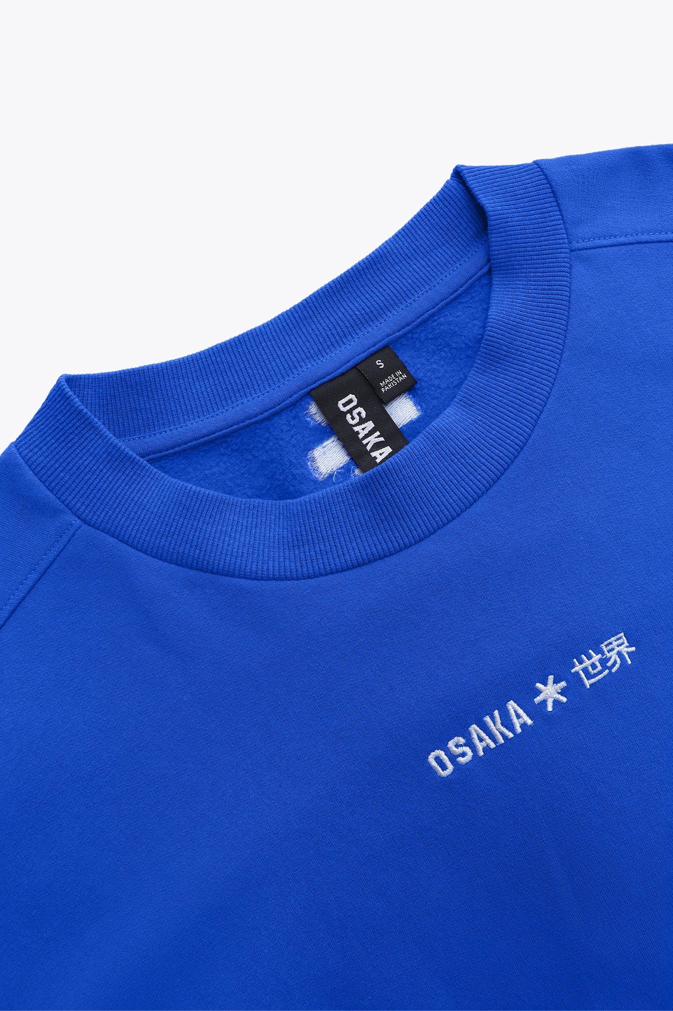 Osaka Women Cropped Sweater | Princess Blue