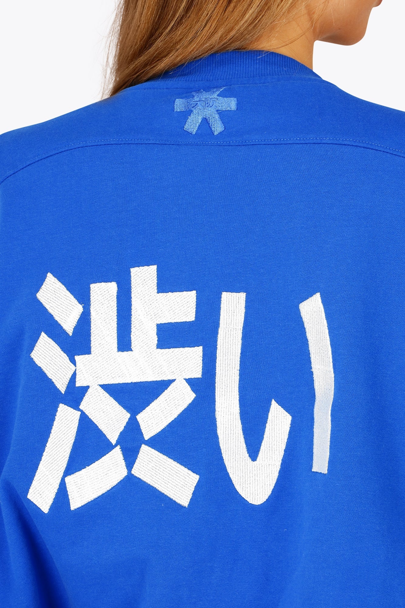 Osaka Women Cropped Sweater | Princess Blue