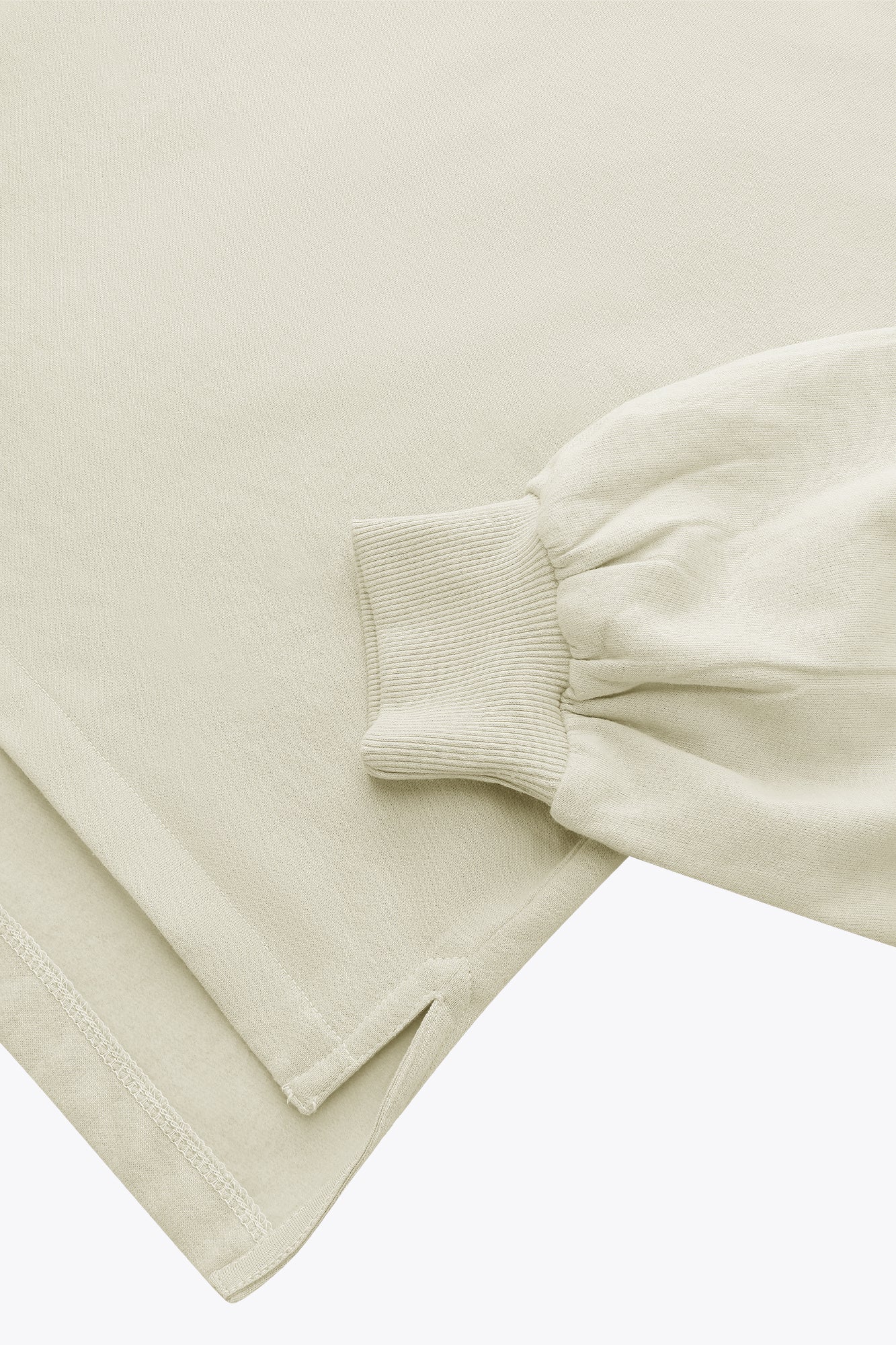 Osaka Women Cropped Hoodie - Logo | Warm Grey