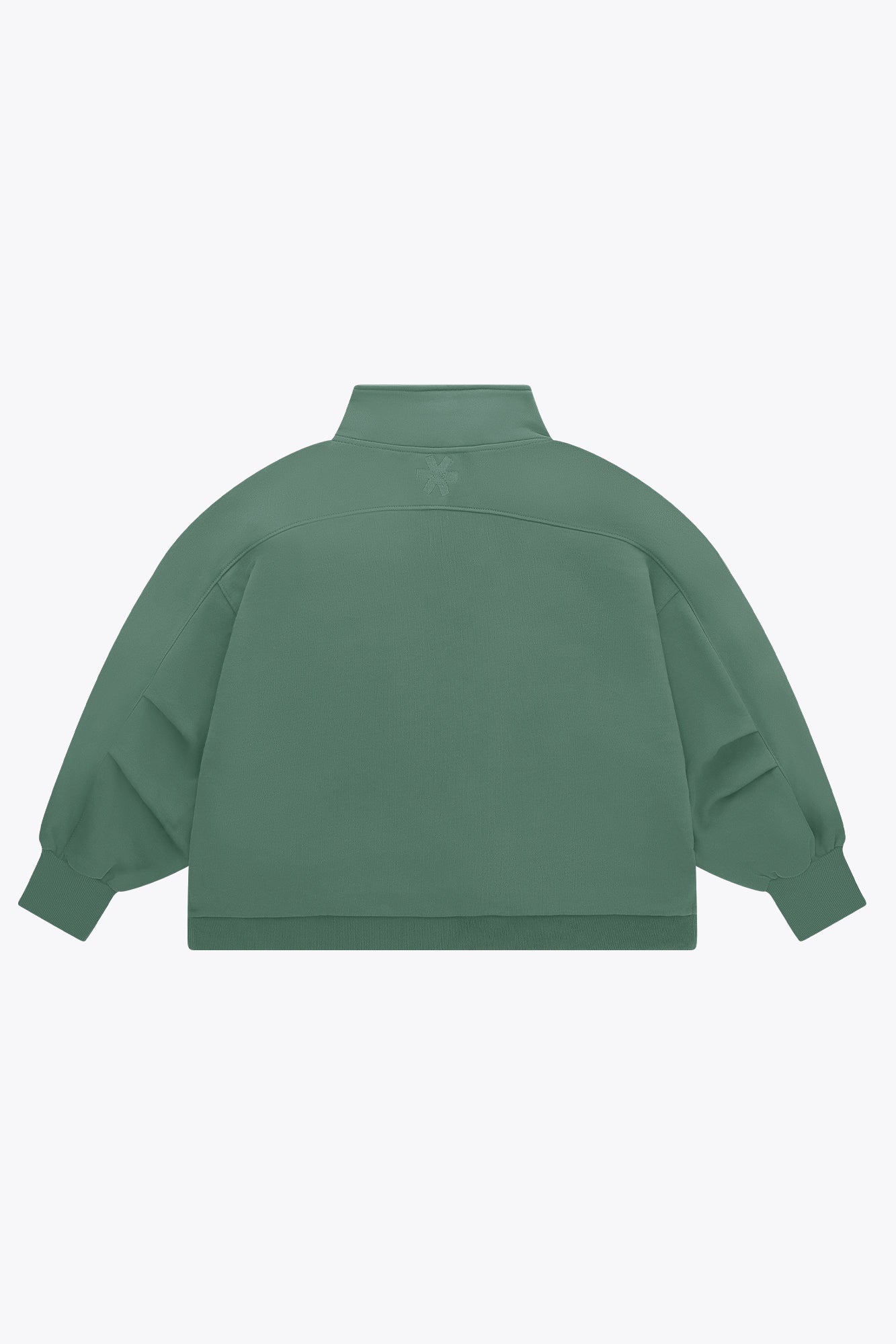 Osaka Women Cropped Half Zip Sweater | Bayou Green