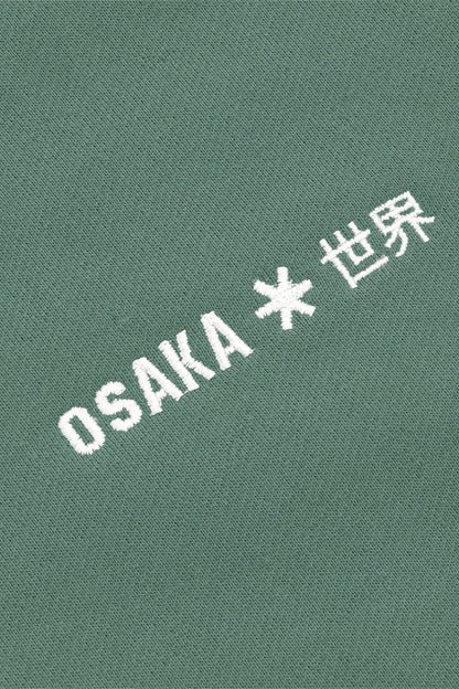 Osaka Women Cropped Half Zip Sweater | Bayou Green