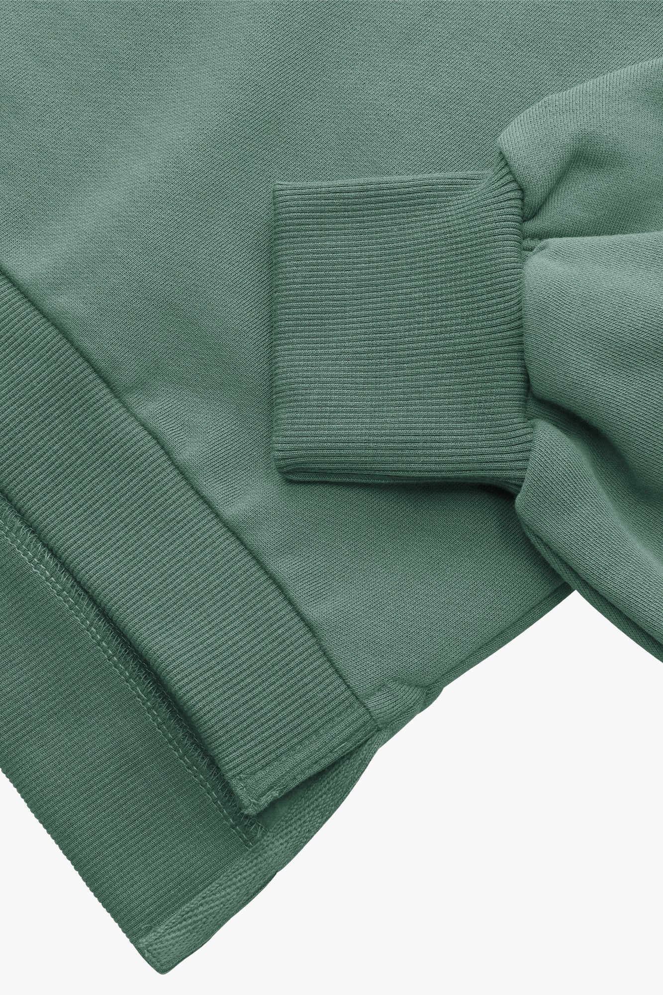 Osaka Women Cropped Half Zip Sweater | Bayou Green