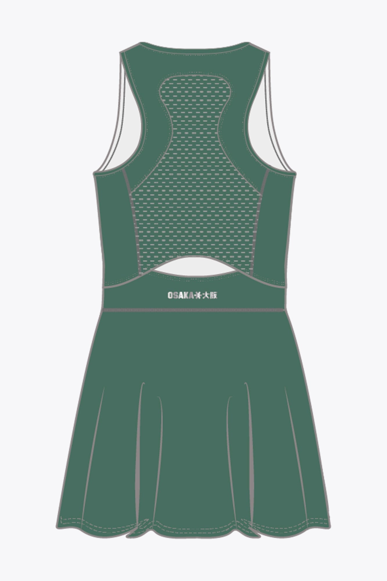 Osaka Women Floucy Dress | Bayou Green