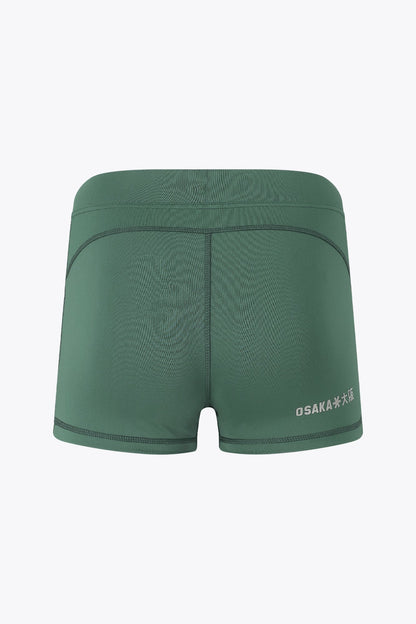Osaka Women Tech Short Biker Shorts | Bayou Green