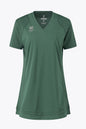 Osaka Women V-Neck Tech Dress | Bayou Green