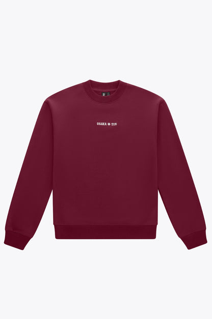 Osaka Unisex Sweater Signature | Cherry Lacquer