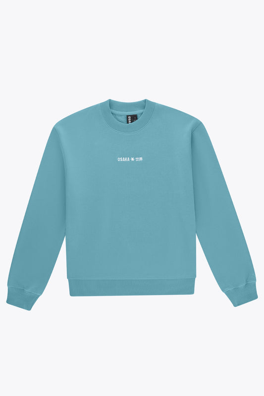 Osaka Unisex Sweater Signature | Carolina Blue