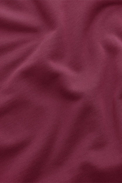 Osaka Women Cropped Half Zip Sweater | Cherry Lacquer