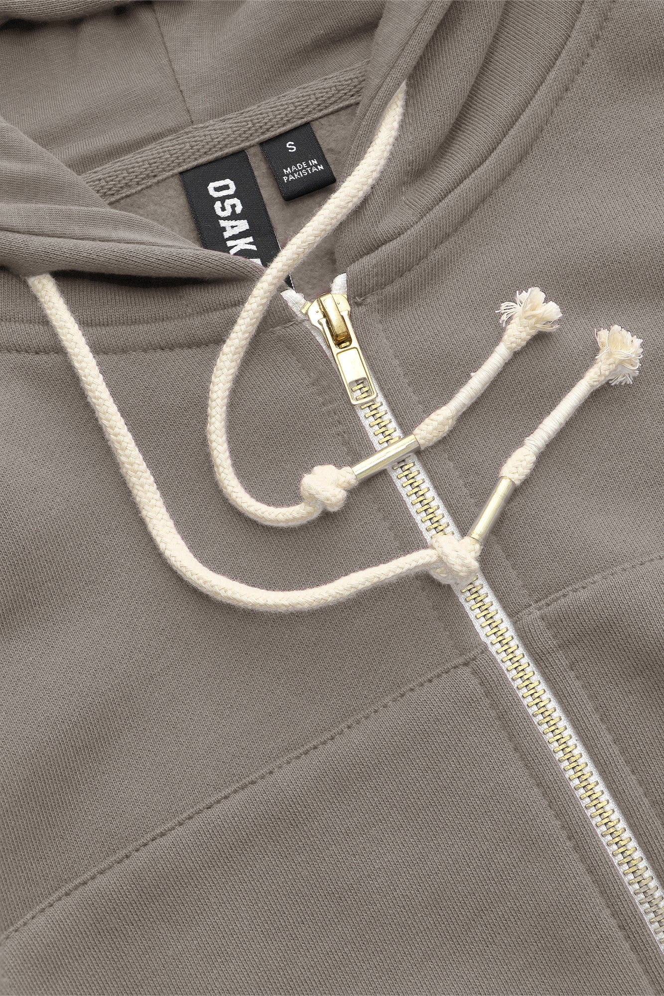 Osaka Women Cropped Full Zip Hoodie | Cloudburst