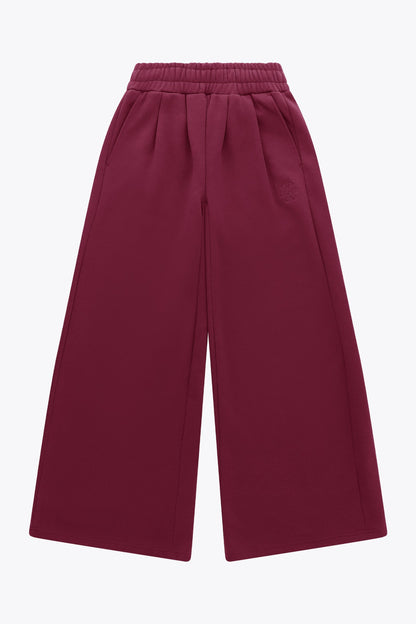 Osaka Women Sweatpants Wide Leg | Cherry Lacquer