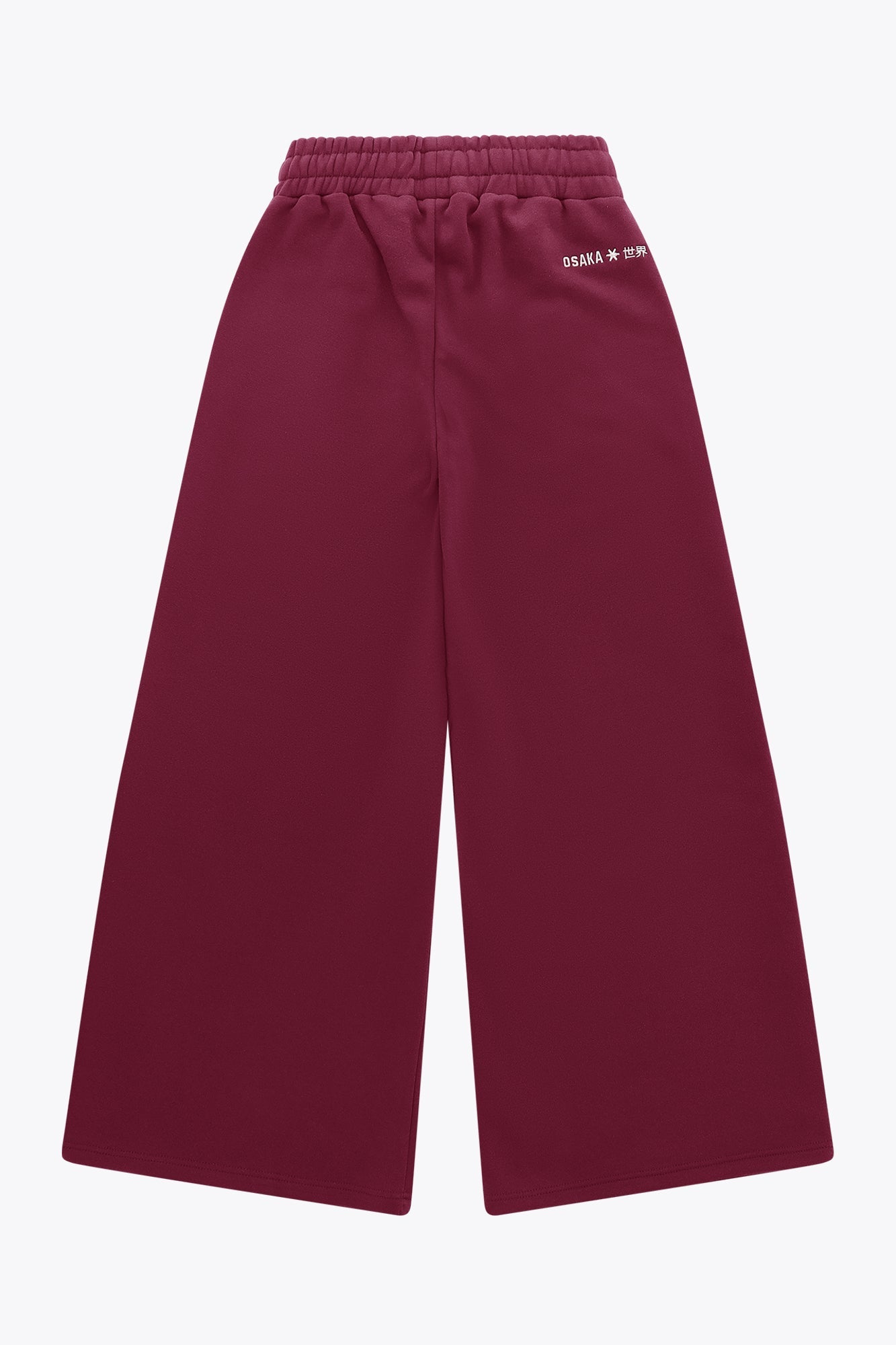Osaka Women Sweatpants Wide Leg | Cherry Lacquer