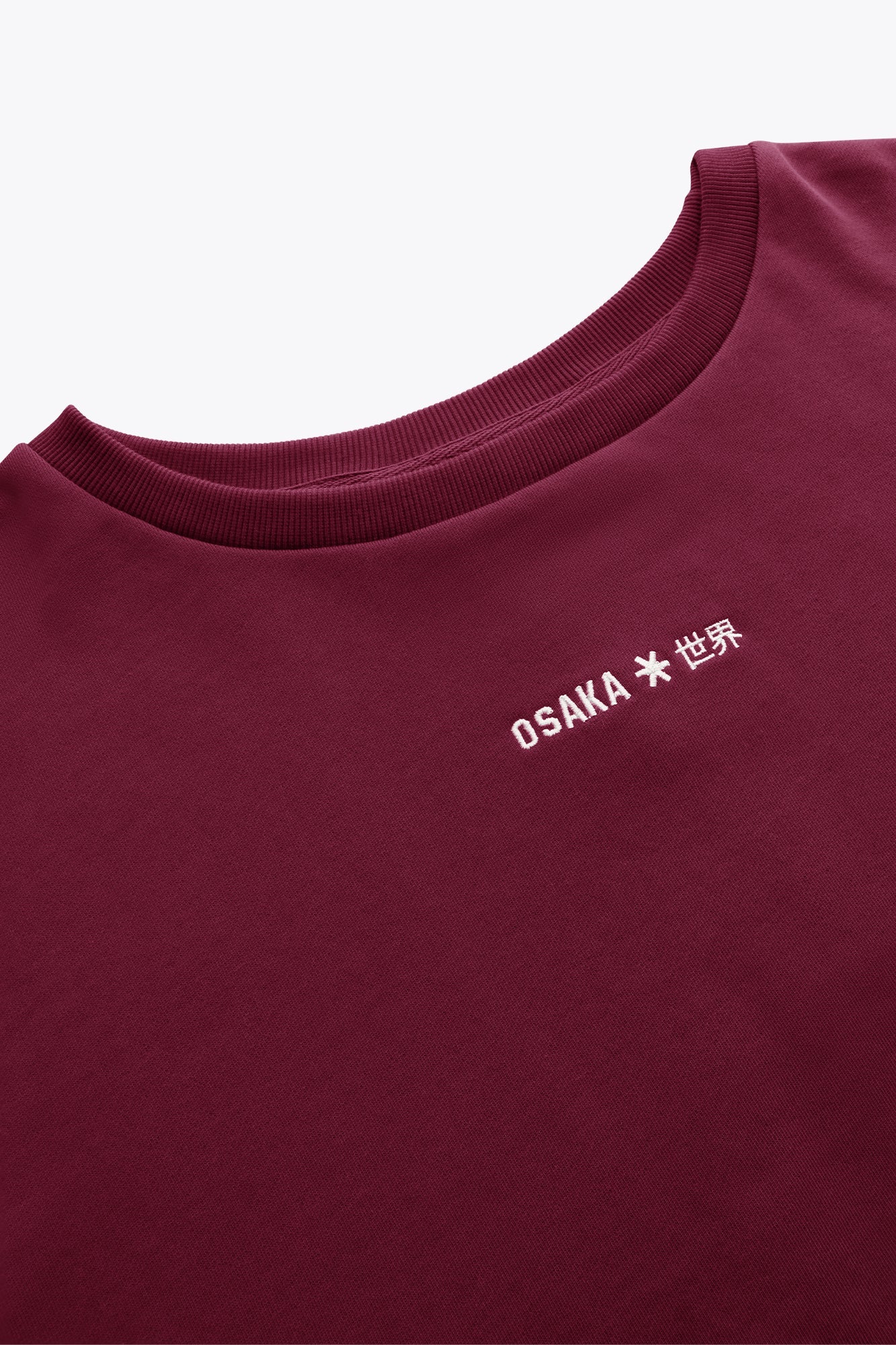 Osaka Women Crossed Back Sweater | Cherry Lacquer