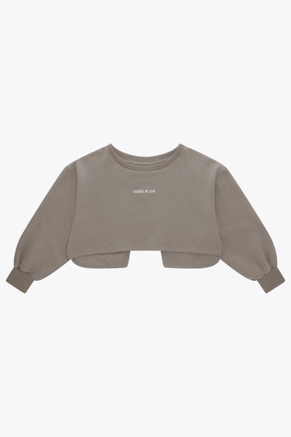 Osaka Women Crossed Back Sweater | Cloudburst