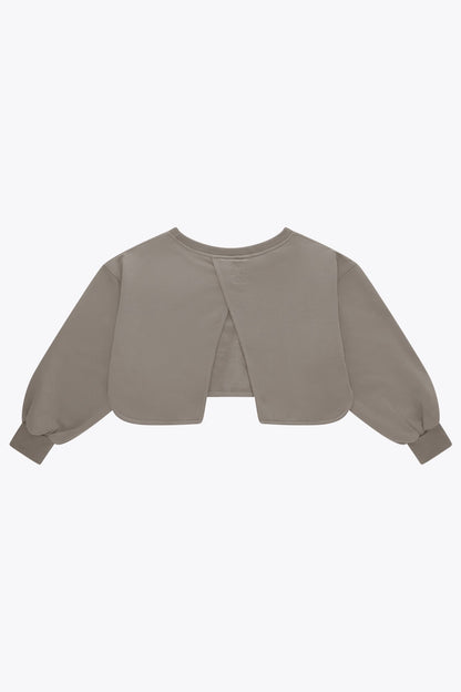 Osaka Women Crossed Back Sweater | Cloudburst