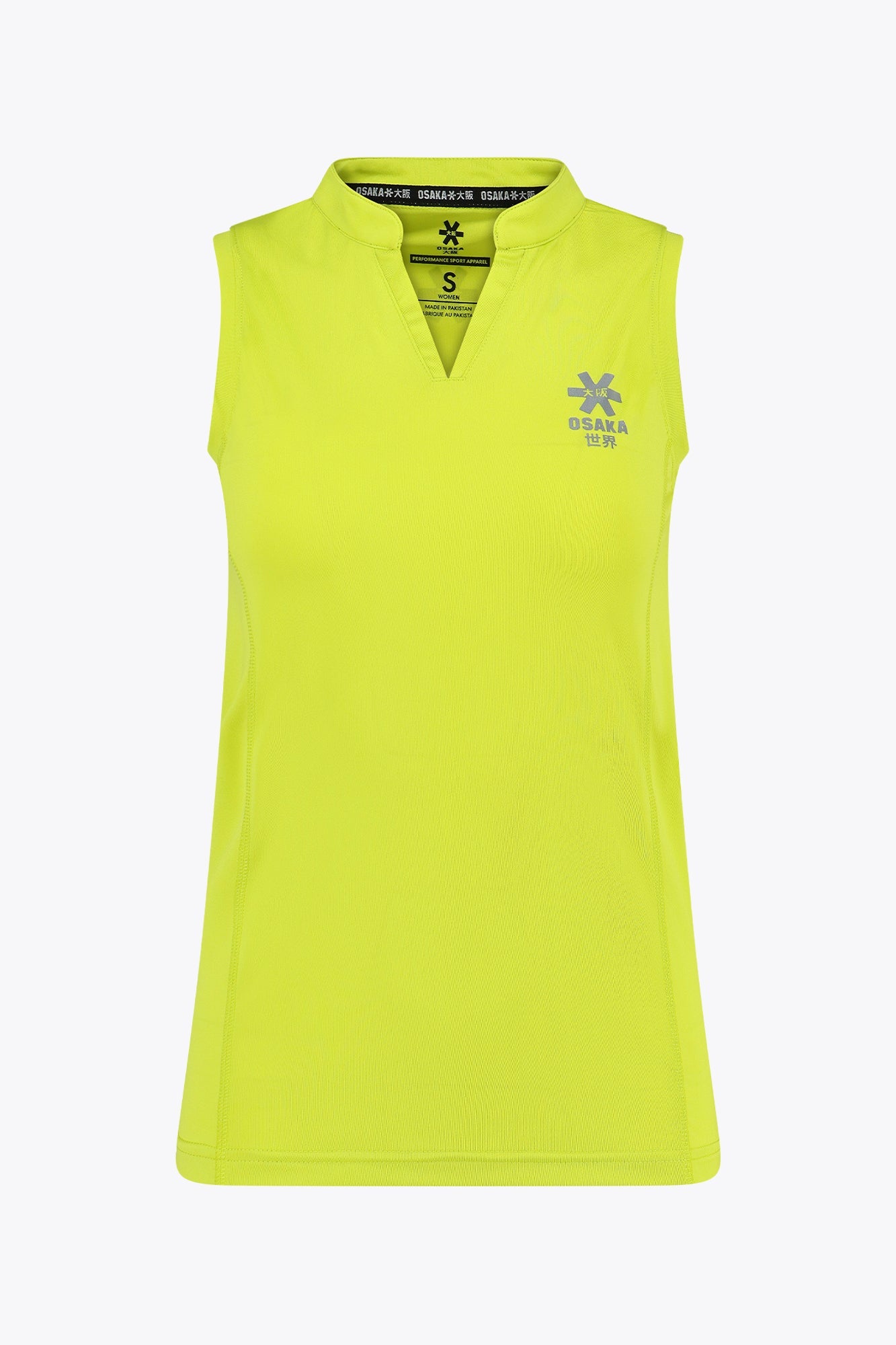 Osaka Women Court Tank Top | Acid Lime