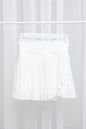 Osaka Women Pleated Skort | White