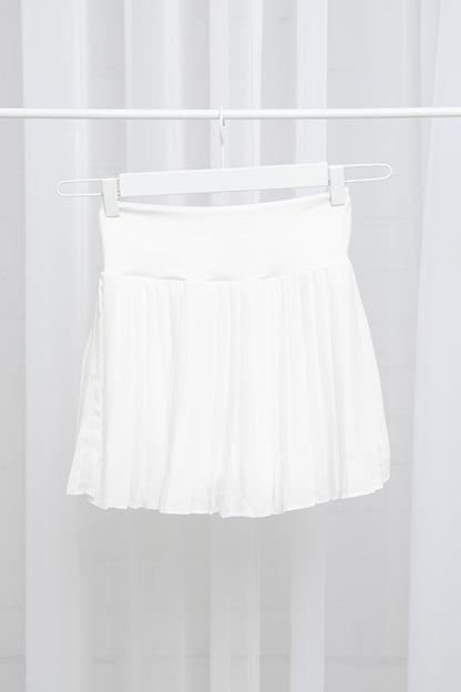 Osaka Women Pleated Skort | White