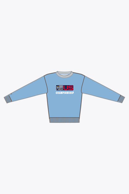 Osaka x Nexus Unisex Sweater - Signature | Carolina Blue