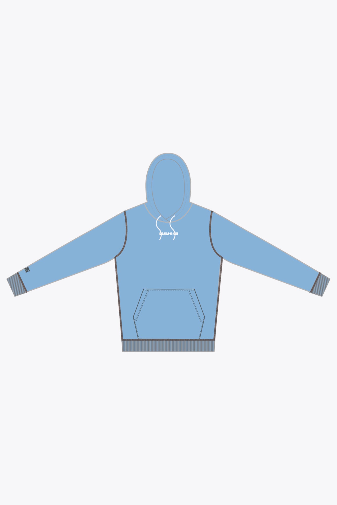 Osaka x Nexus Championship Unisex Hoodie - Signature | Carolina Blue