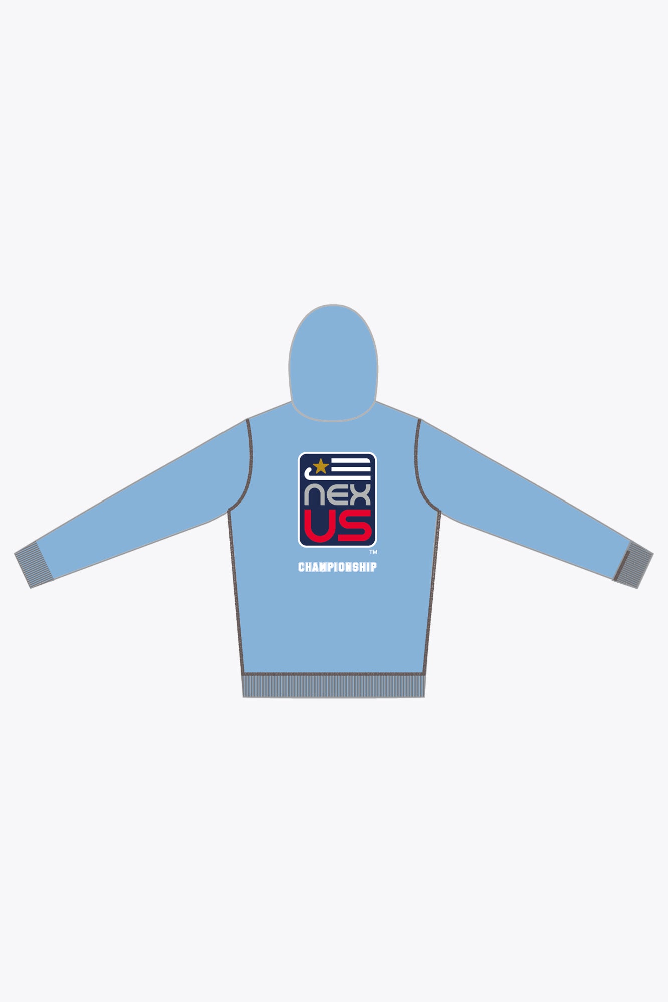 Osaka x Nexus Championship Unisex Hoodie - Signature | Carolina Blue