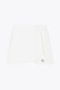 Osaka Women Pleat Flow Skirt | White
