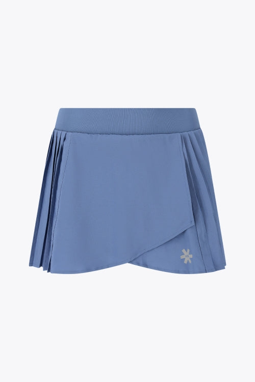 Osaka Women Pleat Flow Skirt | Silver Lake Blue