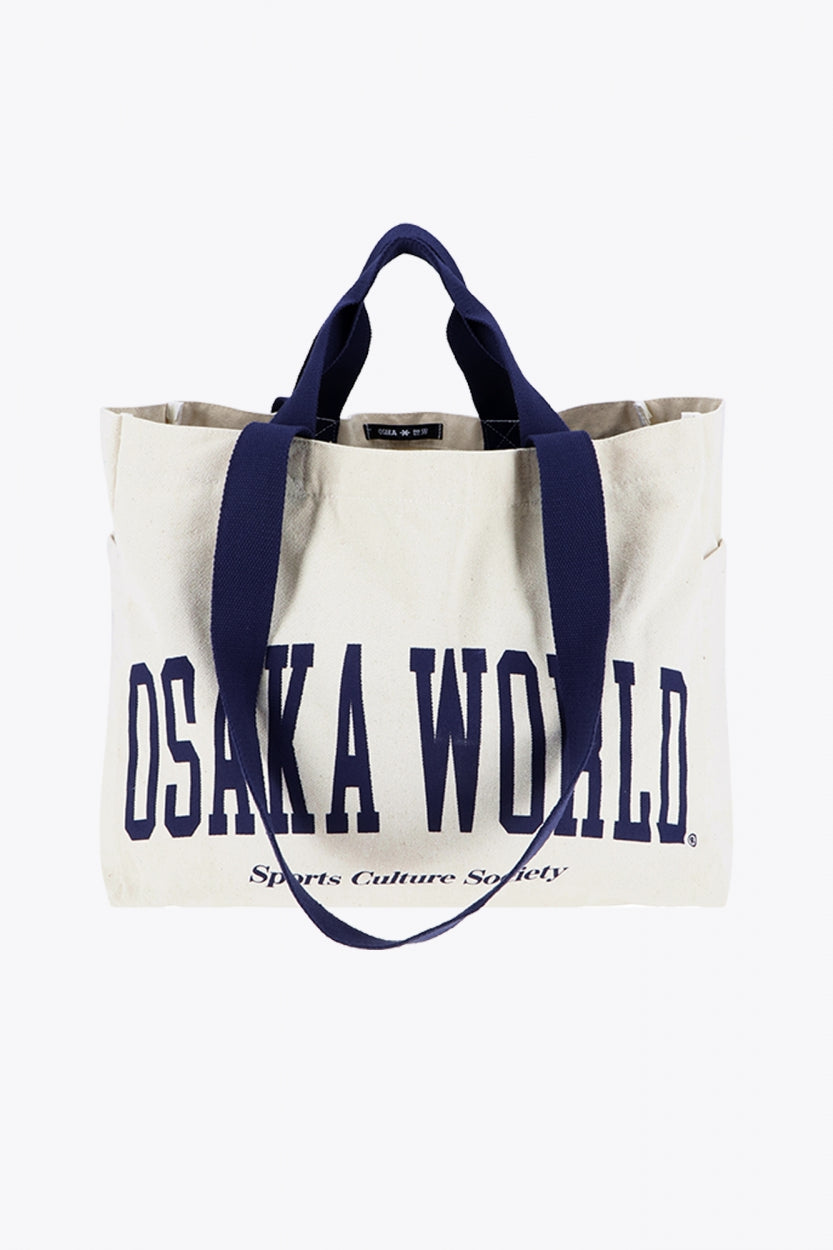 Osaka Cotton Tote Bag | Natural Raw