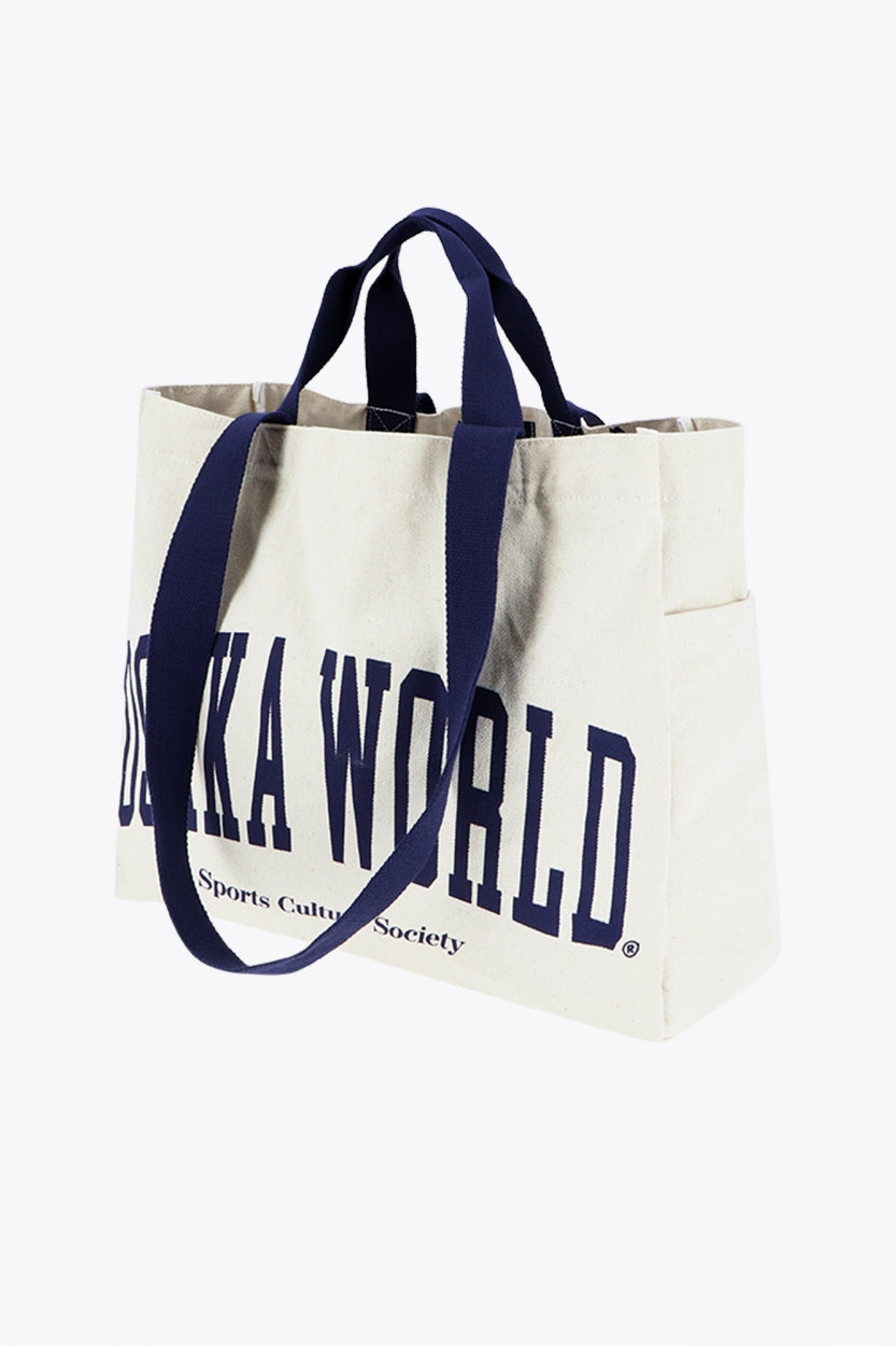 Osaka Cotton Tote Bag | Natural Raw