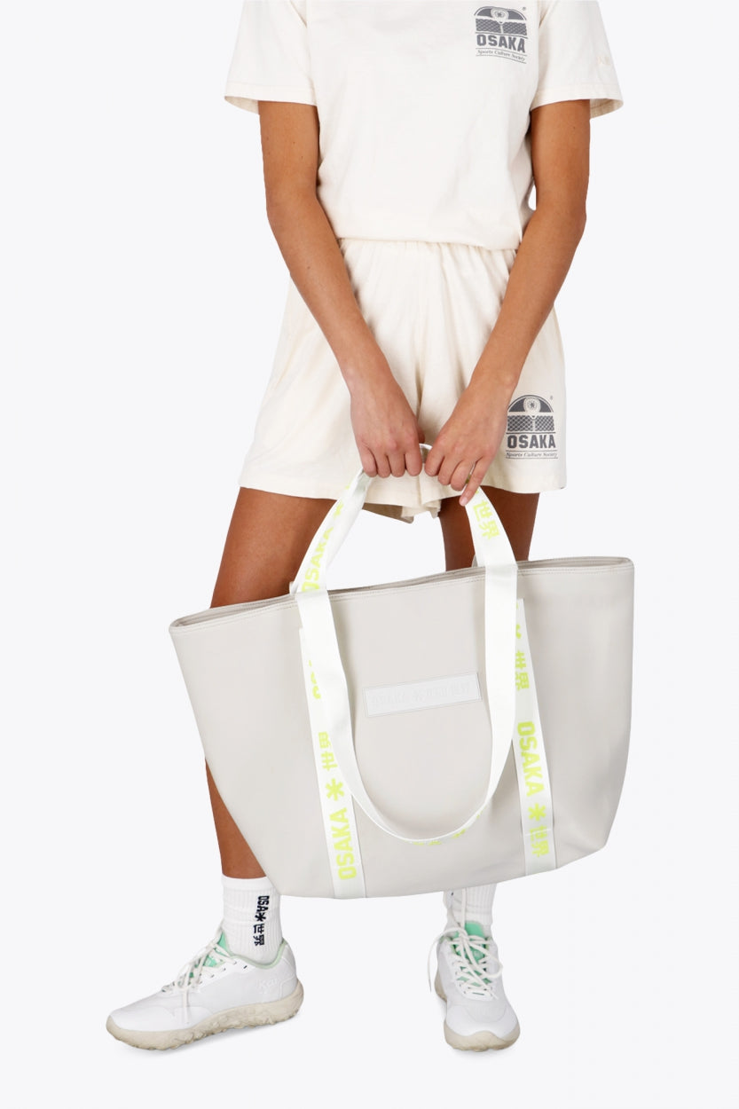 Osaka Neoprene Tote Bag | Light Grey