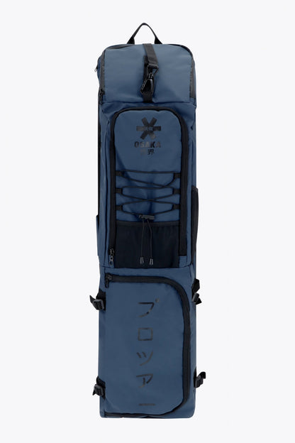 Osaka Hockey Stickbag Pro Tour large in Navy with logo in black. Front view