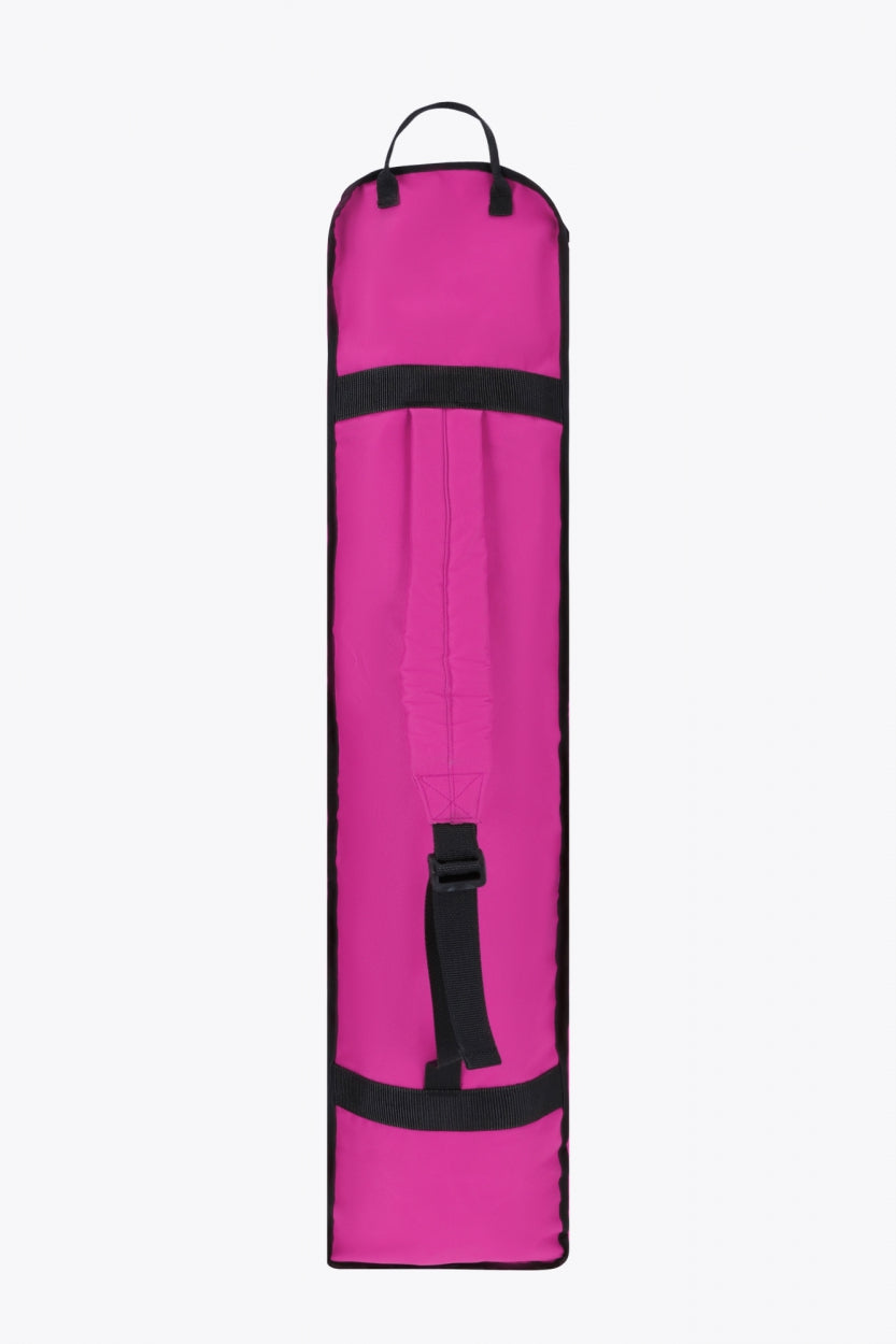 Osaka sports stickbag medium in pink with logo in white. Back view