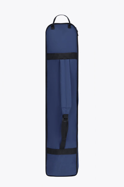 Osaka sports stickbag medium in navy with logo in white and red. Back view